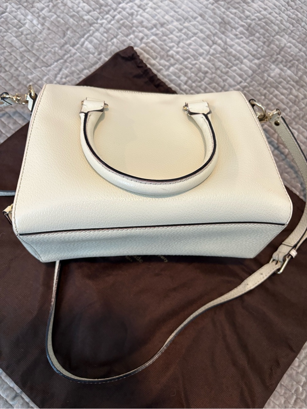 Kate Spade Cream Handbag/Crossbody Bag - Picture 9 of 15
